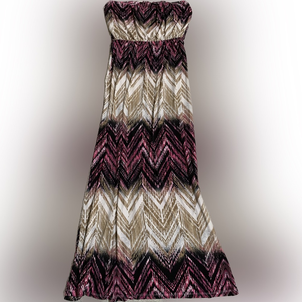 Trixxi Strapless Maxi Dress